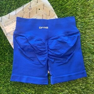 Dfyne impact shorts 4.5" deep sea blue extra small